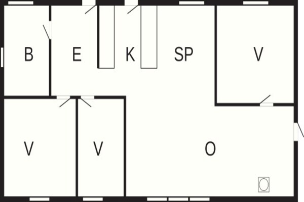 Foto van Rustig toevluchtsoord in Nr. Lyngby-By Traum - Vakantiehuis in Løkken - FloorPlan