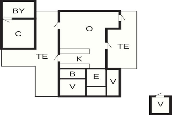 Foto van 6 persoons vakantie huis in Store Fuglede-By Traum - FloorPlan