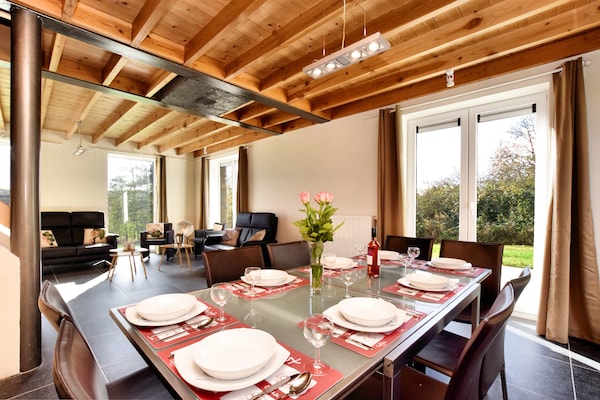 Foto van Gezellig vakantiehuis in Durbuy met tuin - Vakantiehuis in Durbuy - DiningRoom