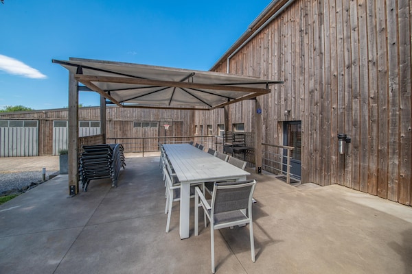 Foto van Luxe huis met sauna in Bastogne - Vakantiehuis in Bastogne - TerraceBalcony