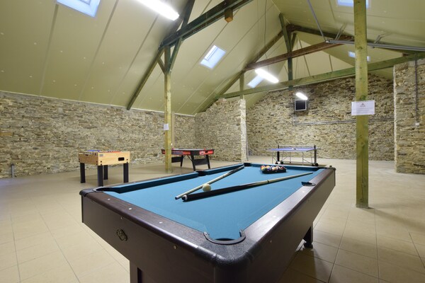 Foto van Vakantiehuis in Gouvy Ardennen met sauna - Vakantiehuis in Rogery - RecreationRoom