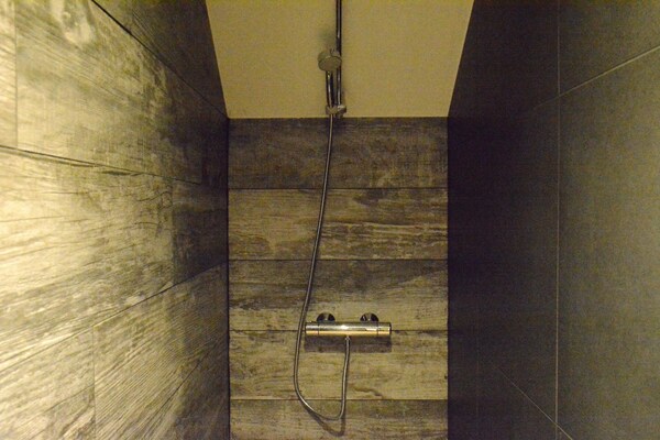 Foto van Groot, zeer net huis, sauna, 5 badkamers, speelkamer, mooie tuin, ideaal gelegen - BathRoom