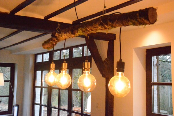 Foto van Groot, zeer net huis, sauna, 5 badkamers, speelkamer, mooie tuin, ideaal gelegen - Ambiance