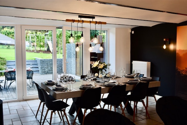 Foto van Vakantiehuis in Manhay vlakbij skigebied - Vakantiehuis in Manhay - DiningRoom