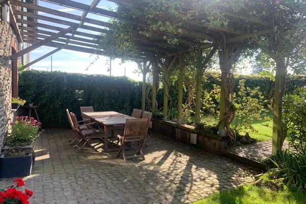 Foto van Mooie boerderij in Houffalize met binnenplaats - Vakantiehuis in Houffalize - ExteriorSummer