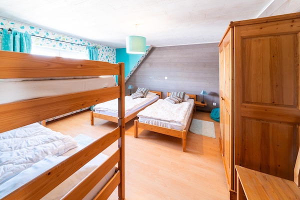 Foto van Ontsnappen bij Mont Saint Jacques - Vakantiehuis in Trois-Ponts - BedRoom