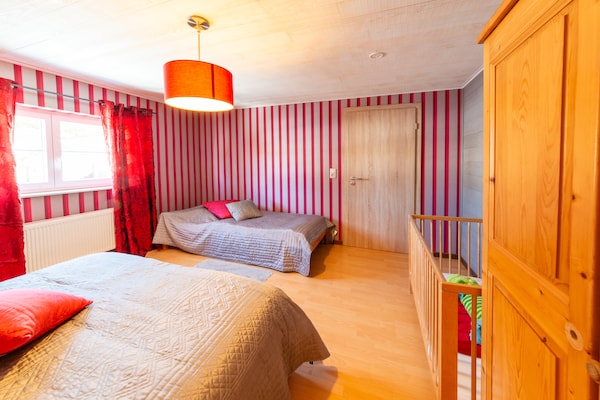 Foto van Ontsnappen bij Mont Saint Jacques - Vakantiehuis in Trois-Ponts - BedRoom