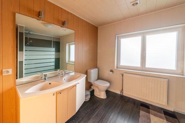 Foto van Ontsnappen bij Mont Saint Jacques - Vakantiehuis in Trois-Ponts - BathRoom