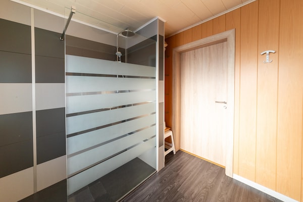 Foto van Ontsnappen bij Mont Saint Jacques - Vakantiehuis in Trois-Ponts - BathRoom