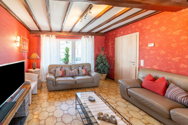 Foto van Ontsnappen bij Mont Saint Jacques - Vakantiehuis in Trois-Ponts - LivingRoom