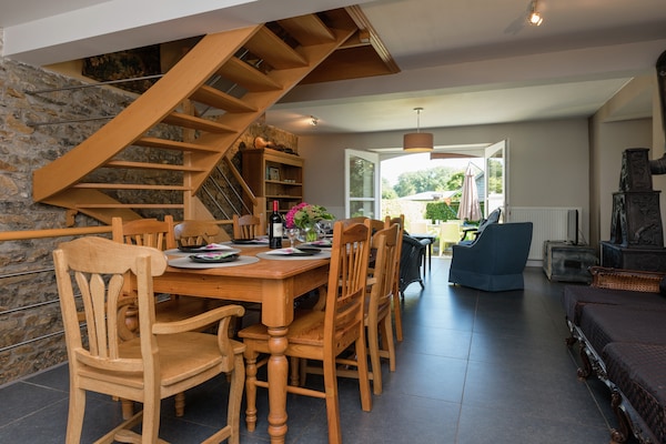 Foto van Sprimont Sauna & Tuinverblijf - Vakantiehuis in Sprimont (aywaille) - DiningRoom