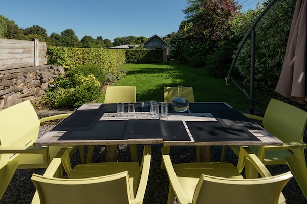Foto van Sprimont Sauna & Tuinverblijf - Vakantiehuis in Sprimont (aywaille) - TerraceBalcony