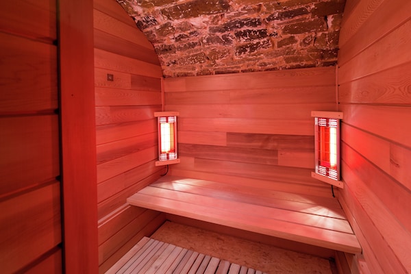 Foto van Sprimont Sauna & Tuinverblijf - Vakantiehuis in Sprimont (aywaille) - Wellness