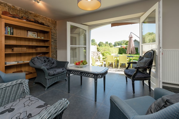 Foto van Sprimont Sauna & Tuinverblijf - Vakantiehuis in Sprimont (aywaille) - LivingRoom