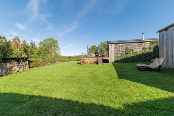 Foto van Weelderig chalet nabij het meer van Bütgenbach - Vakantiehuis in Bullange - GardenSummer