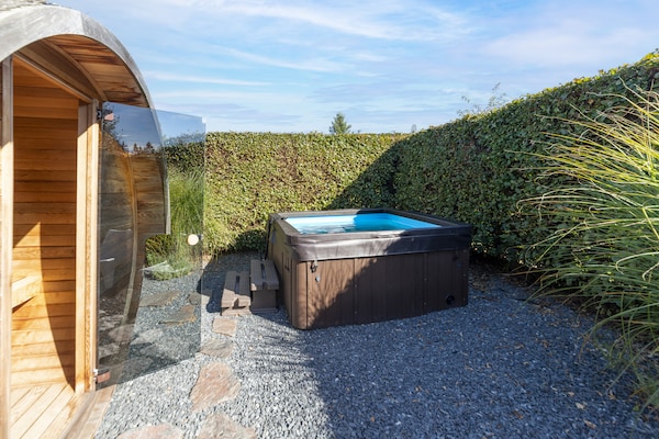 Foto van Weelderig chalet nabij het meer van Bütgenbach - Vakantiehuis in Bullange - Wellness