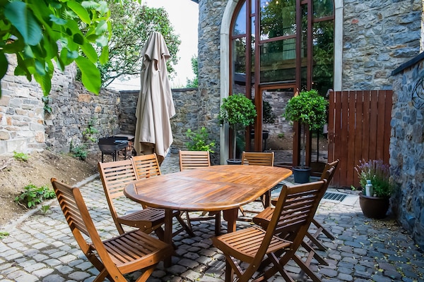 Foto van Huis in Sint Jansrade met zwembad - Vakantiehuis in Aubel Ardennes - TerraceBalcony