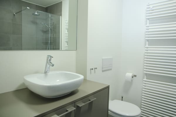 Foto van Vakantiehuis in Ondenval met Sauna en Uitzicht - Vakantiehuis in Ondenval - BathRoom