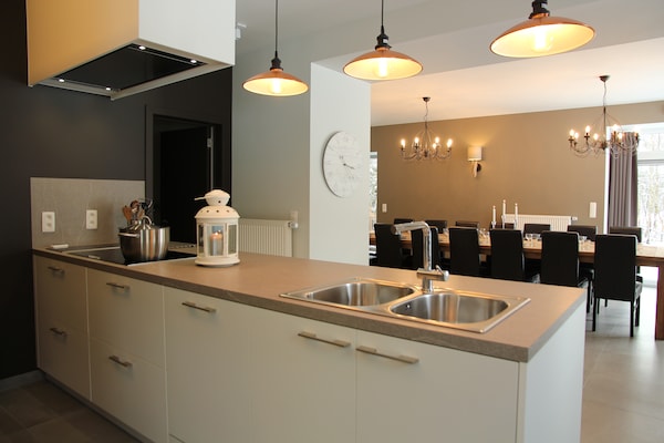 Foto van Vakantiehuis in Ondenval met Sauna en Uitzicht - Vakantiehuis in Ondenval - Kitchen