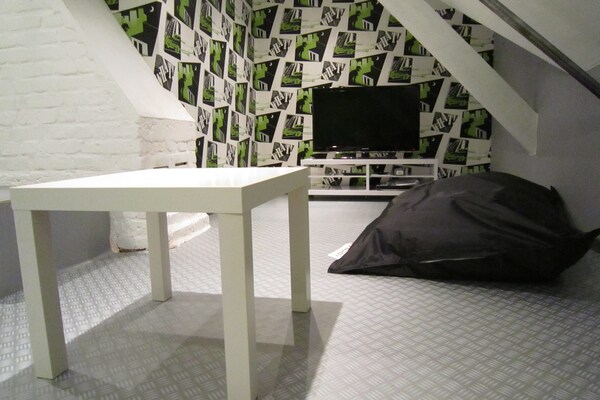 Foto van Luxueuze villa in Luik met een bubbelbad - Vakantiehuis in Malmedy - LivingRoom