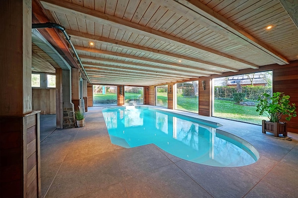 Foto van Kasteel in Stavelot met privézwembad - Vakantiehuis in Hockai - ExteriorSummer