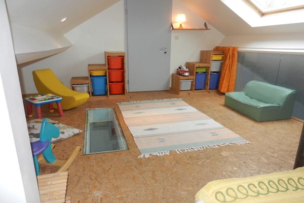 Foto van Huis in Moulin du Ruy met Boszicht - Vakantiehuis in Stoumont-Moulin du ruy - RecreationRoom