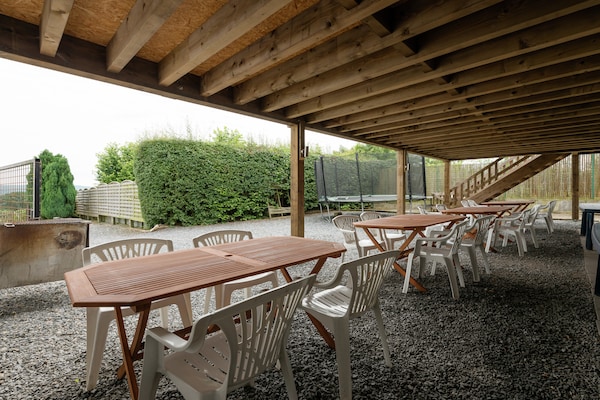 Foto van Groepscottage in Lierneux - Vakantiehuis in Lierneux - TerraceBalcony