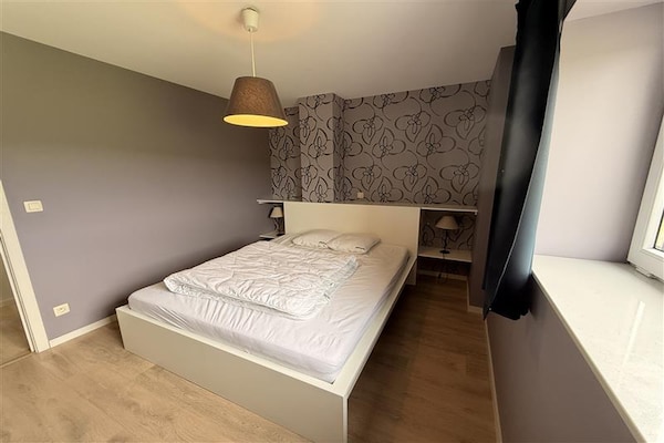 Foto van Vakantiehuis in Somme-Leuze met Sauna & Tuin - Vakantiehuis in Noiseux - BedRoom