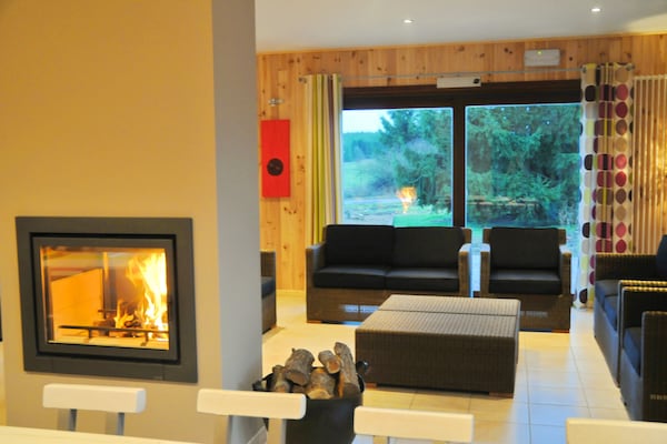 Foto van Vakantiehuis in Houyet met privé sauna - Vakantiehuis in Hour - Ambiance