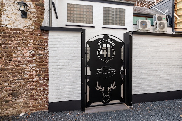 Foto van Moderne elegantie in Résidence 41 – Hart van Bastogne - HallReception