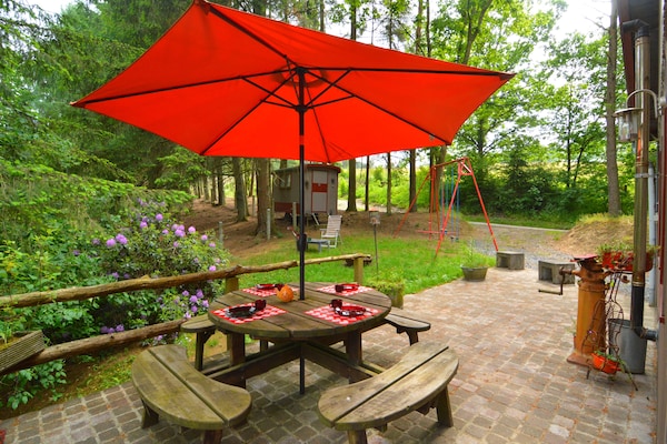 Foto van Chalet gelegen in een groene en rustige omgeving - Vakantiehuis in Houffalize - GardenSummer