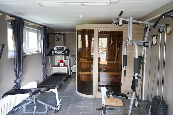Foto van Charmant huisje met zwembad in Houffalize - Vakantiehuis in Houffalize - Wellness