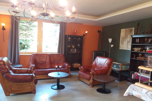 Foto van Charmant huisje met zwembad in Houffalize - Vakantiehuis in Houffalize - LivingRoom