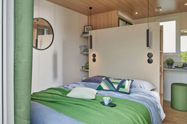 Foto van Stacaravan Sagittaire (4p) - Vakantiehuis in Bouillon - BedRoom