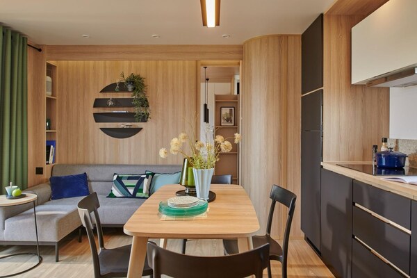 Foto van Stacaravan Sagittaire (4p) - Vakantiehuis in Bouillon - Kitchen