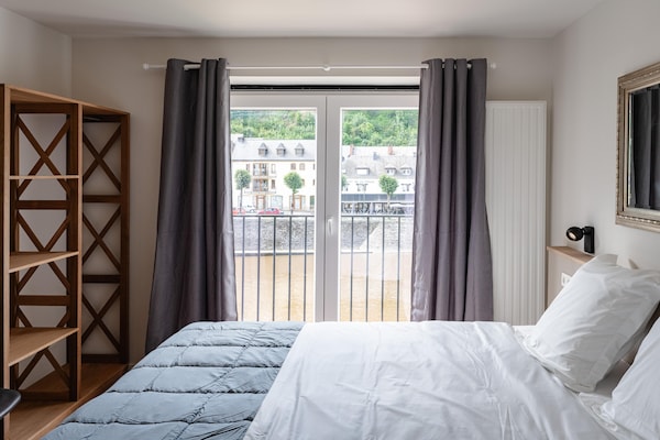 Foto van Villa op een steenworp afstand van het kasteel - Vakantiehuis in Bouillon - BedRoom