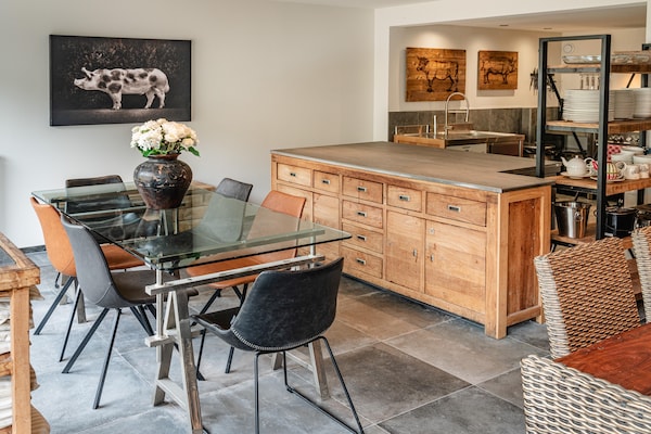 Foto van Villa op een steenworp afstand van het kasteel - Vakantiehuis in Bouillon - Kitchen