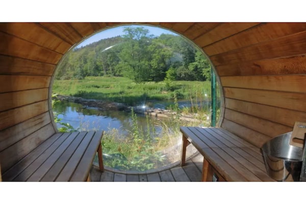 Foto van Watermolen in Herbeumont met Sauna & Bubbelbad - Vakantiehuis in Herbeumont - Wellness
