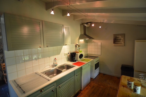 Foto van Modern chalet met uitzicht - Vakantiehuis in Humain - Kitchen