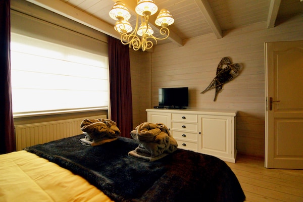 Foto van Vreedzame Septon chalet spa - Vakantiehuis in Septon - BedRoom