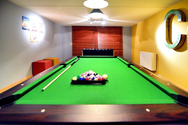 Foto van Vreedzame Septon chalet spa - Vakantiehuis in Septon - RecreationRoom