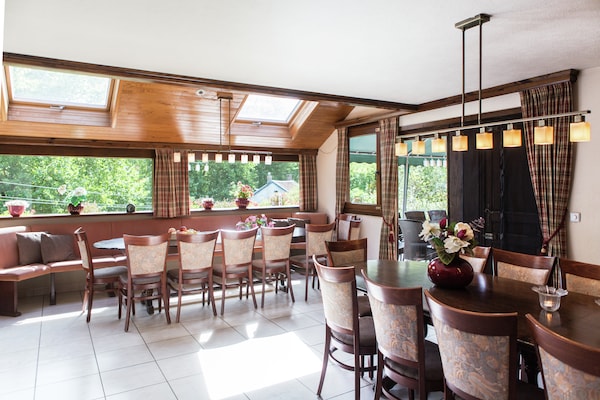 Foto van Vakantiehuis in Durbuy met Sauna - Vakantiehuis in Barvaux sur Ourthe - DiningRoom