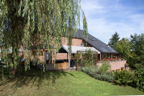 Foto van Vakantiehuis in Durbuy met Sauna - Vakantiehuis in Barvaux sur Ourthe - ExteriorSummer