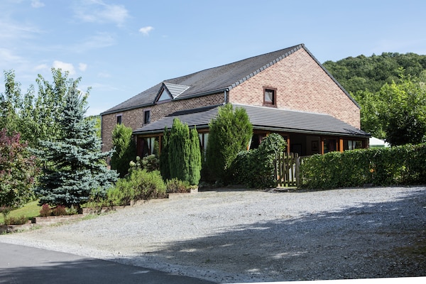 Foto van Vakantiehuis in Durbuy met Sauna - Vakantiehuis in Barvaux sur Ourthe - ExteriorSummer
