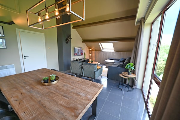 Foto van Appartement in België met Tuinterras - Vakantiehuis in Durbuy - DiningRoom