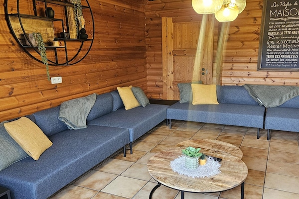 Foto van Chalet Comfort Vlakbij Durbuy - Vakantiehuis in Barvaux - LivingRoom