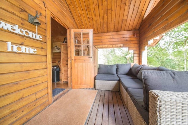 Foto van Charmant chalet in Durbuy vlakbij Adventure Valley - TerraceBalcony