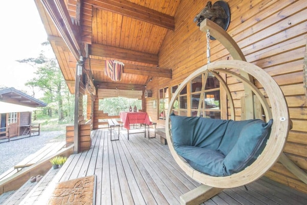 Foto van Charmant chalet in Durbuy vlakbij Adventure Valley - TerraceBalcony