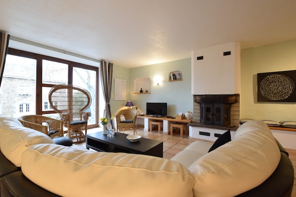 Foto van Voormalige boerderij in een rustig dorp - Vakantiehuis in Manhay-Freyneux - LivingRoom