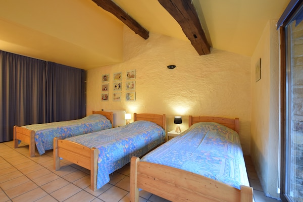 Foto van Voormalige boerderij in een rustig dorp - Vakantiehuis in Manhay-Freyneux - BedRoom